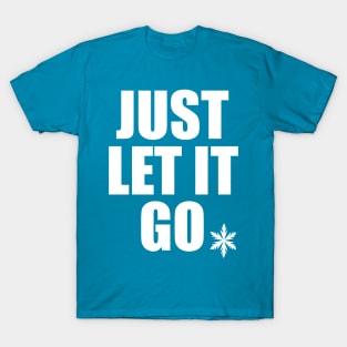 Wreck Internet Princess Let It Go Snowflake T-Shirt